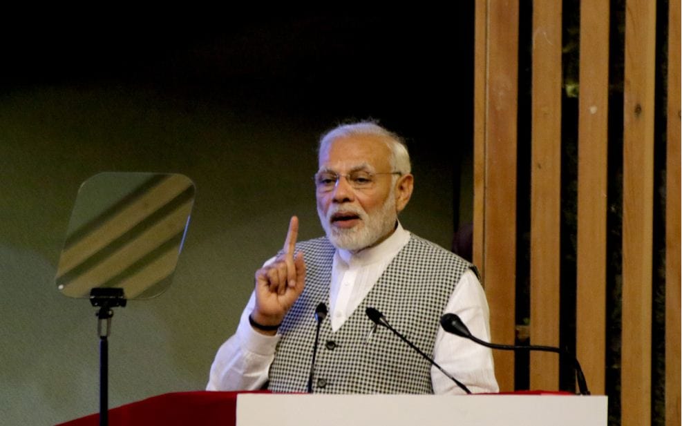 PM Modi appeal to kashmiri youths to leave violence and return in mainstream