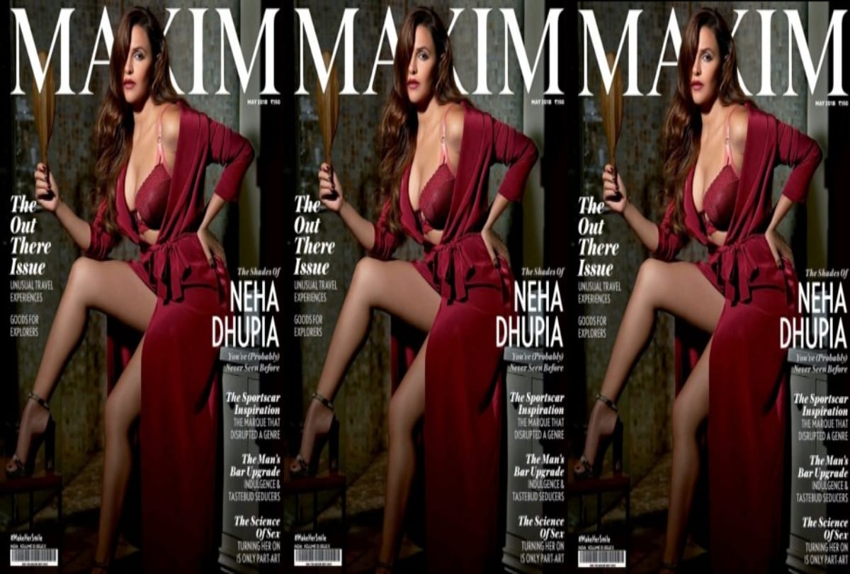 Neha Dhupia hot photoshoot fot Maxim will leave you sweating