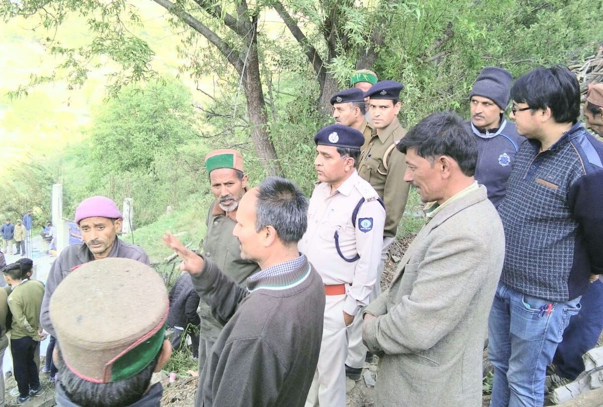 Houses gutted in fire at Pangi Village in Kalpa Kinnaur