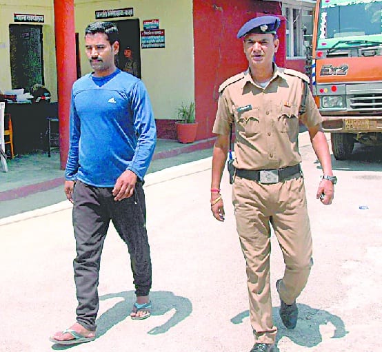 The police personnel who shot the judge's father's car
