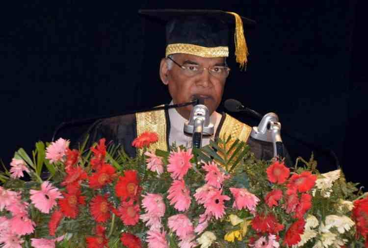 president ramnath kovind in iiser mohali 7th convocation