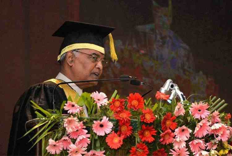 president ramnath kovind in iiser mohali 7th convocation