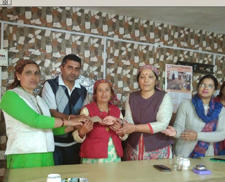 महिला मंडल जार को मिला 30 हजार का पुरस्कार