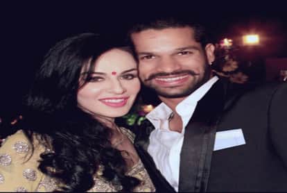 shikhar dhawan and Ayesha Dhawan