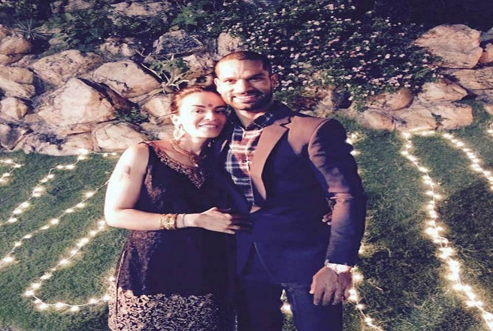 team india star batsman Shikhar Dhawan and his wife Ayesha are a soft-hearted couple in cricket 
