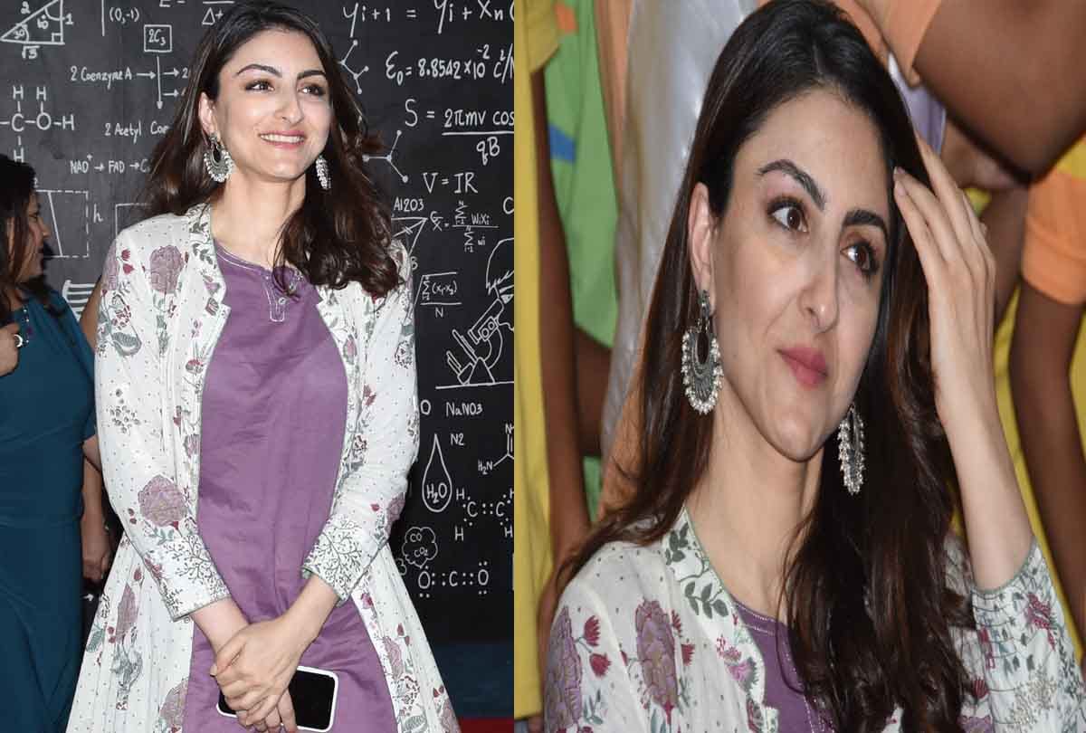 Actress Soha Ali Khan came to Kanpur and launch his book