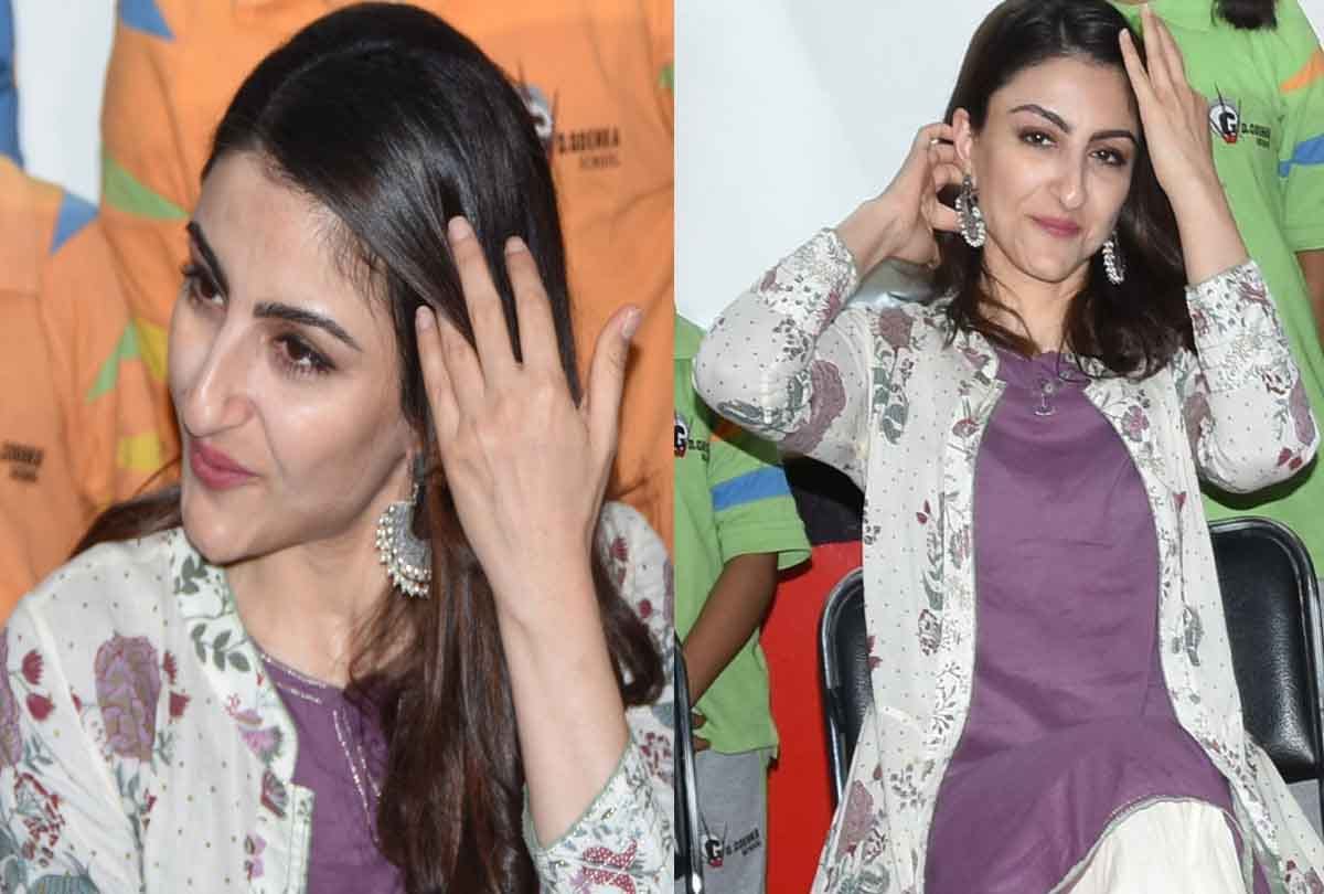 Actress Soha Ali Khan came to Kanpur and launch his book