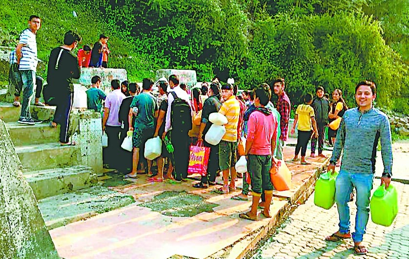 Drinking water supply throughout the district