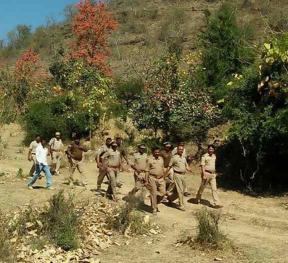 Force are on alert in sonebhadra after Naxal attack in Chhattisgarh