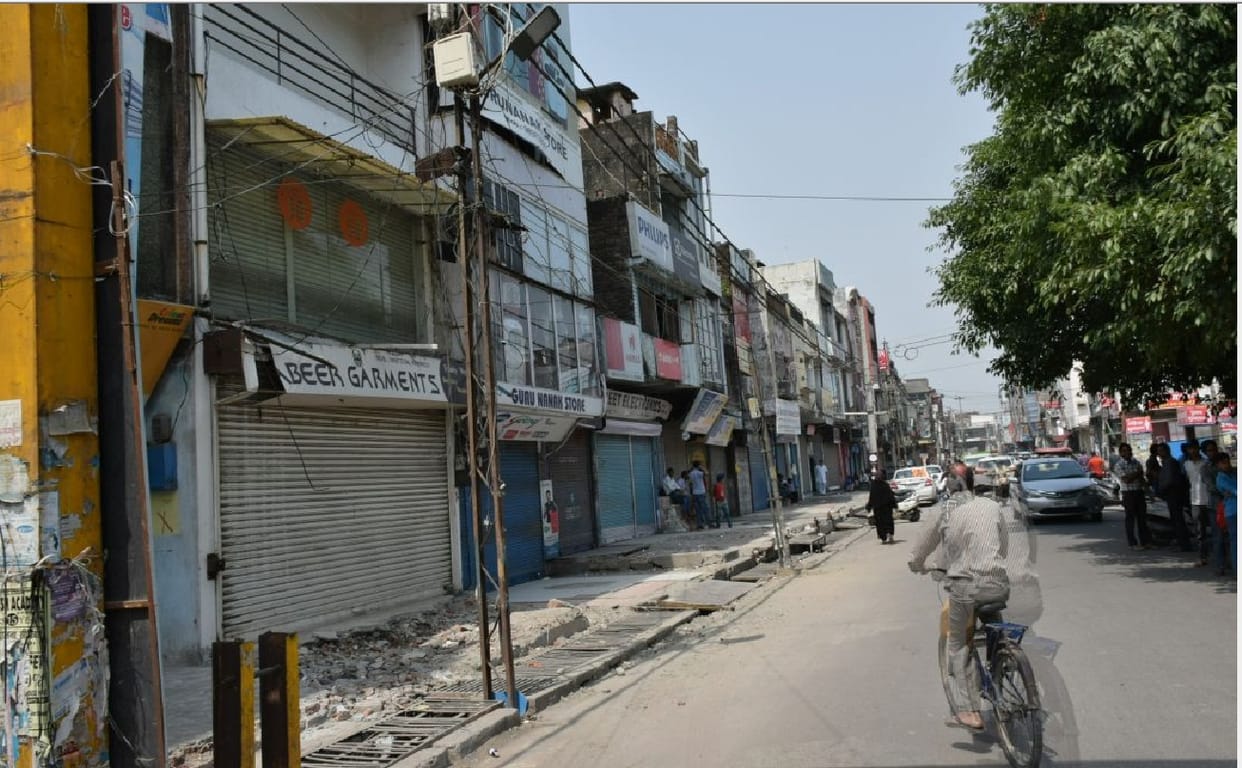   Rudrapur market closed on the call of merchant organizations 
