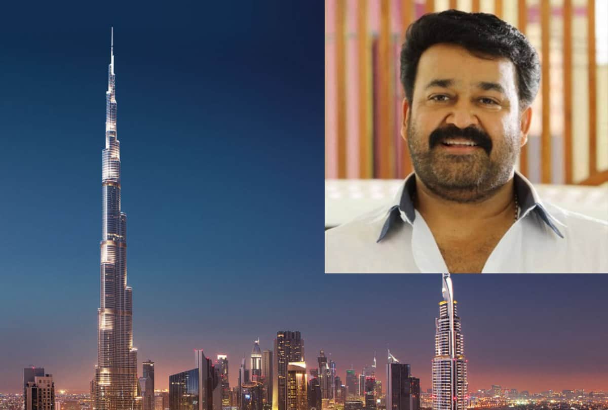 south superstar mohanlal has a flat at dubai burjkhalifa building