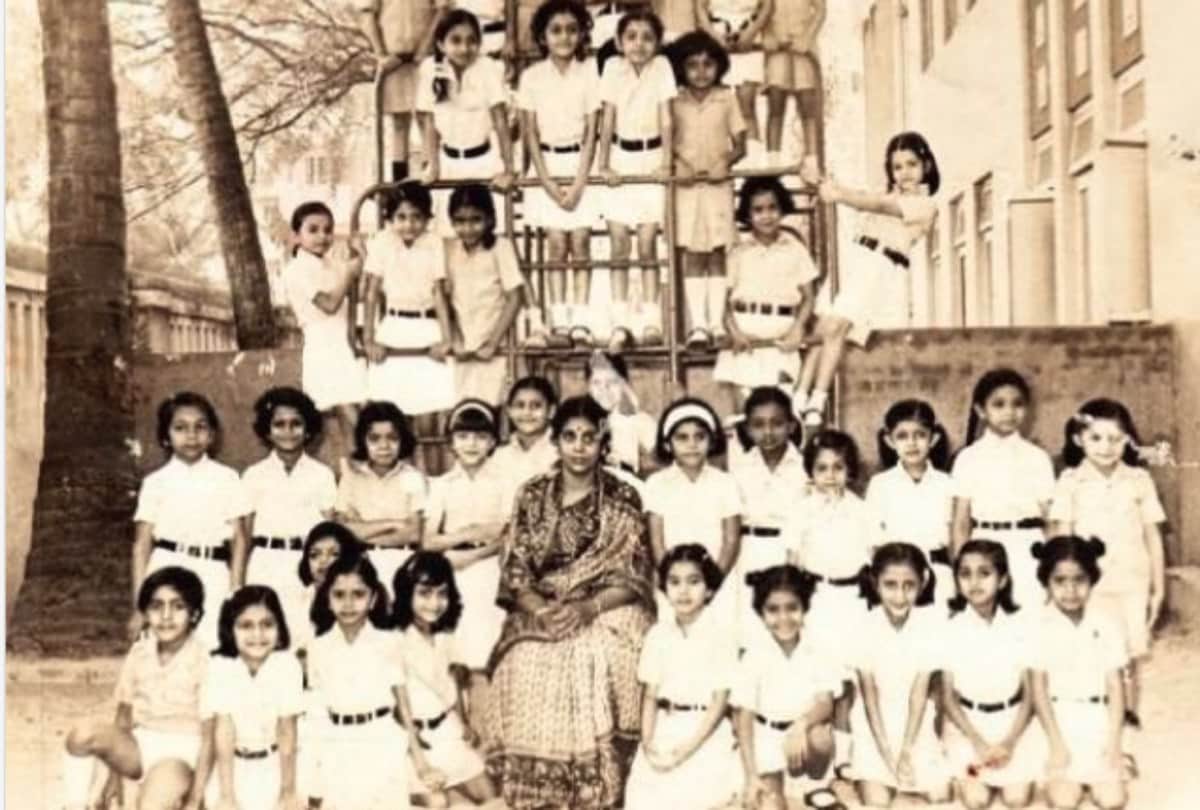aishwarya rai bachchan share her school time photo on instagram
