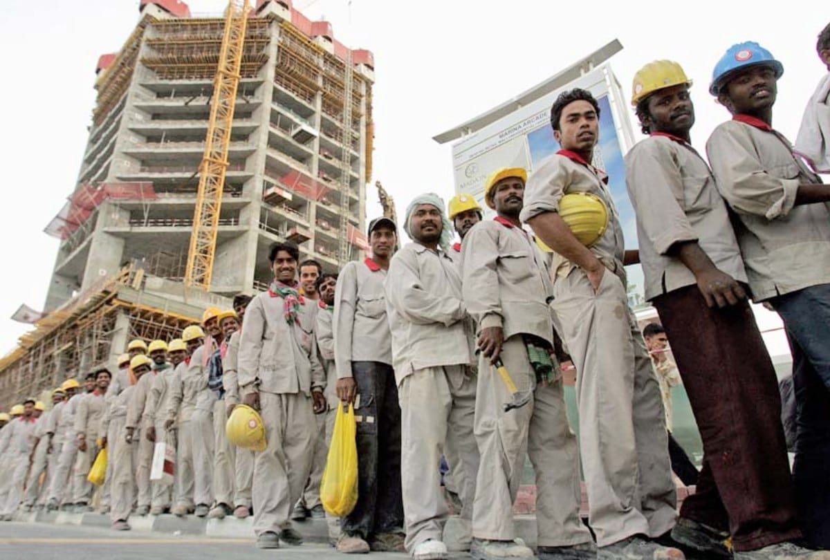 pension to registered labourers by central government