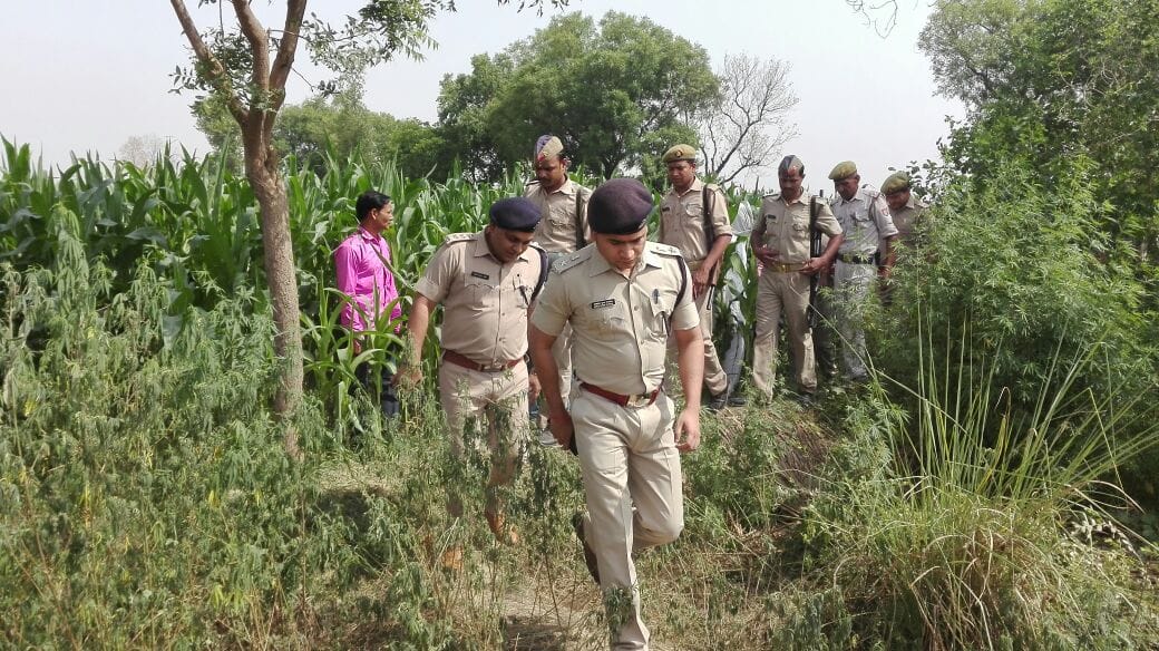 murder eight year old child in etah