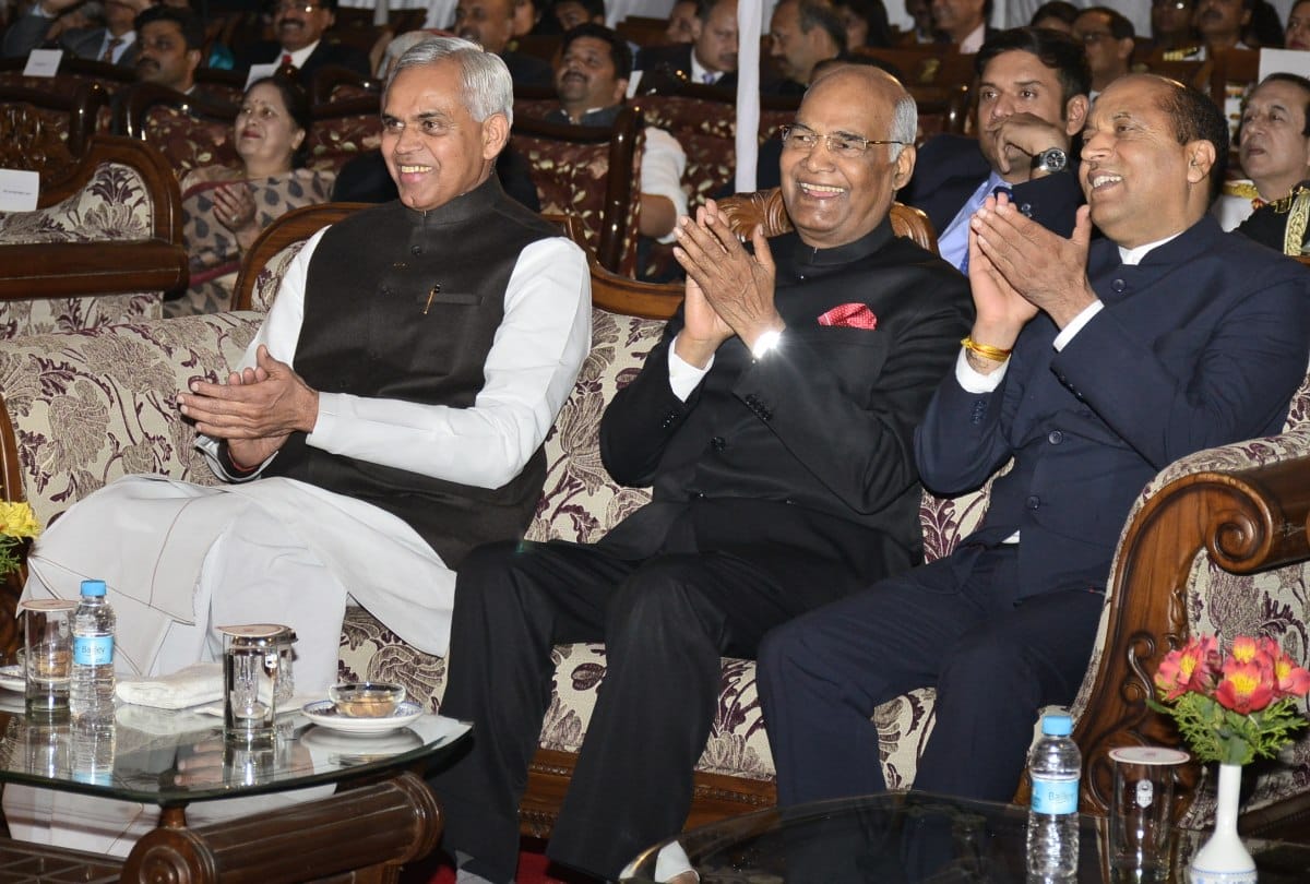 President Ram Nath Kovind taste kangri madra