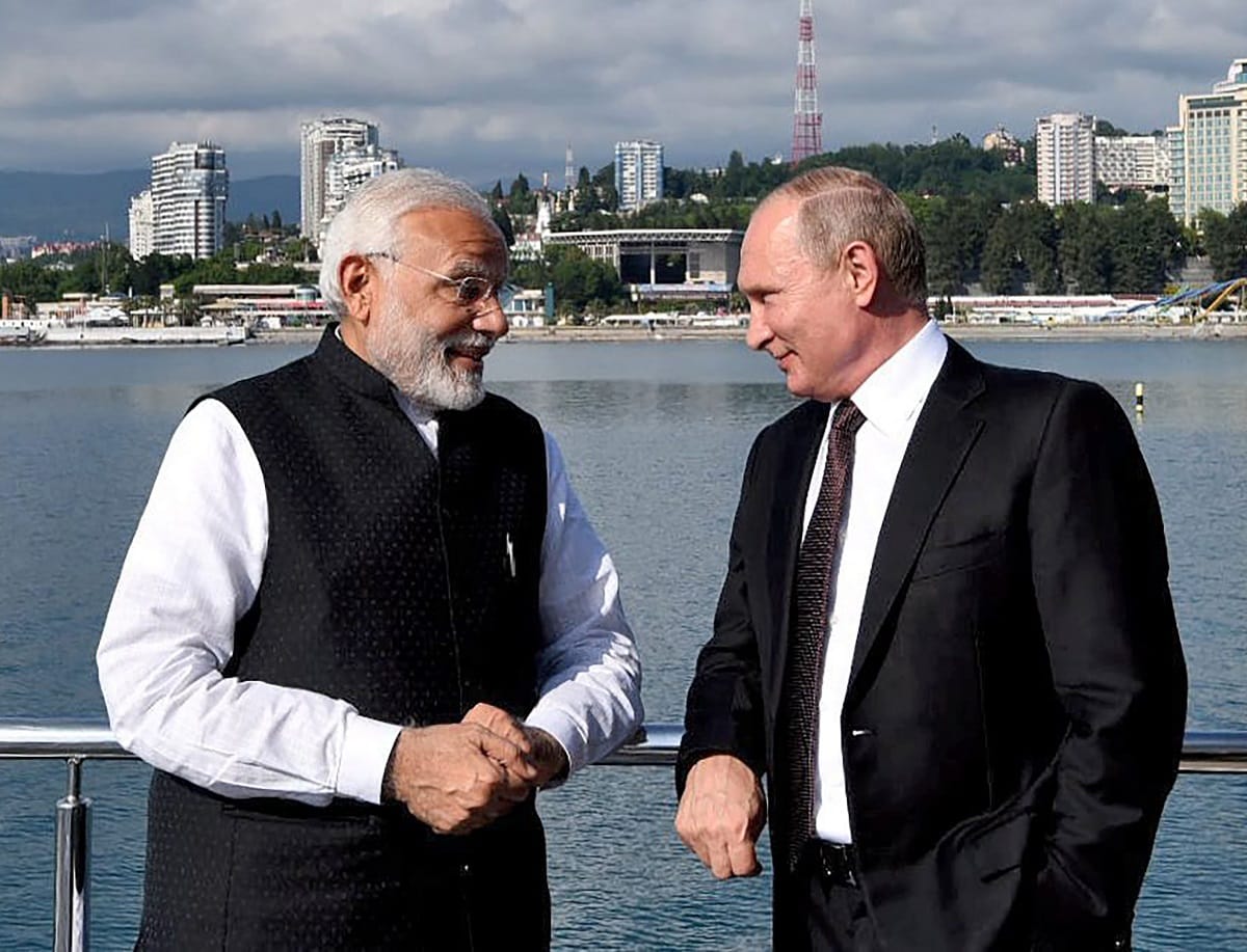 pm modi said strategic partnership between India and Russia is inexhaustible