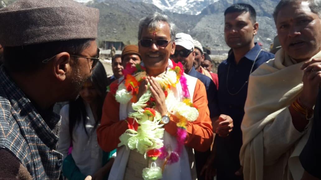 uttarakhand cm badrinath, kedarnath and madmaheshwar visit