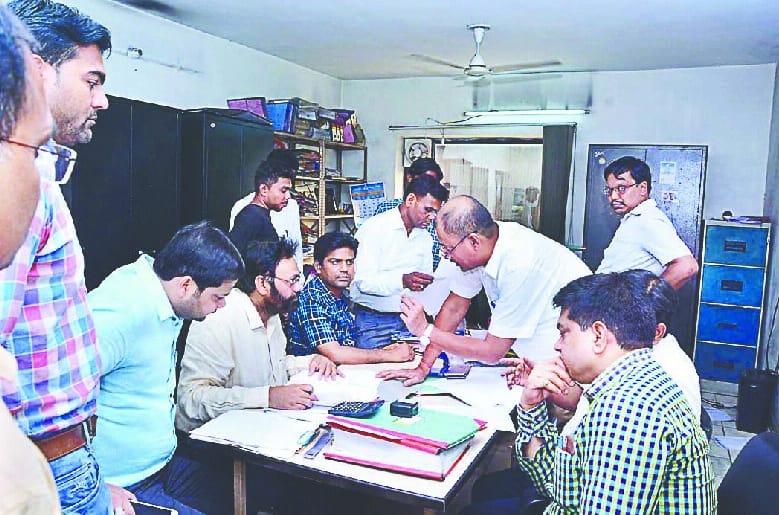 SP District President's Factory Raid