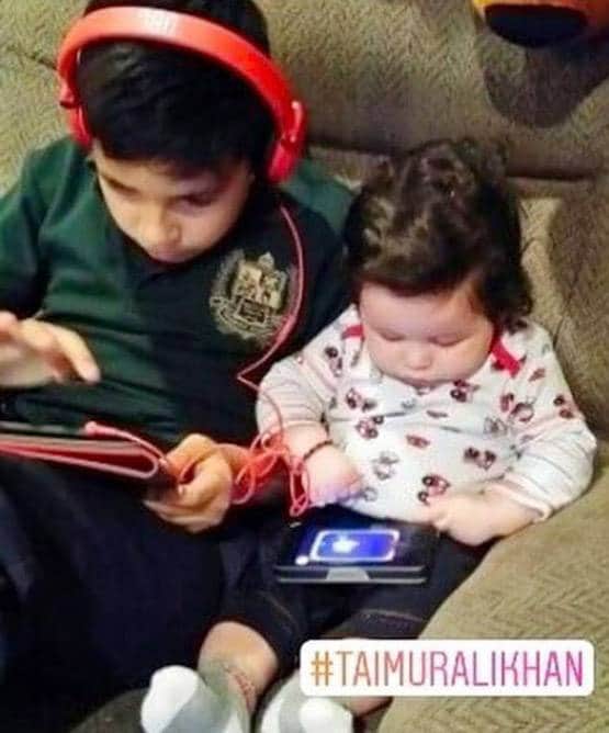 taimur ali khan old picture viral on social media