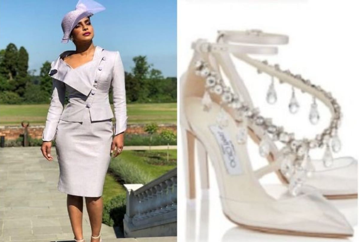Priyanka Chopra spent 1.40 lakh rupee on her Jimmy Choo sandals for the royal wedding