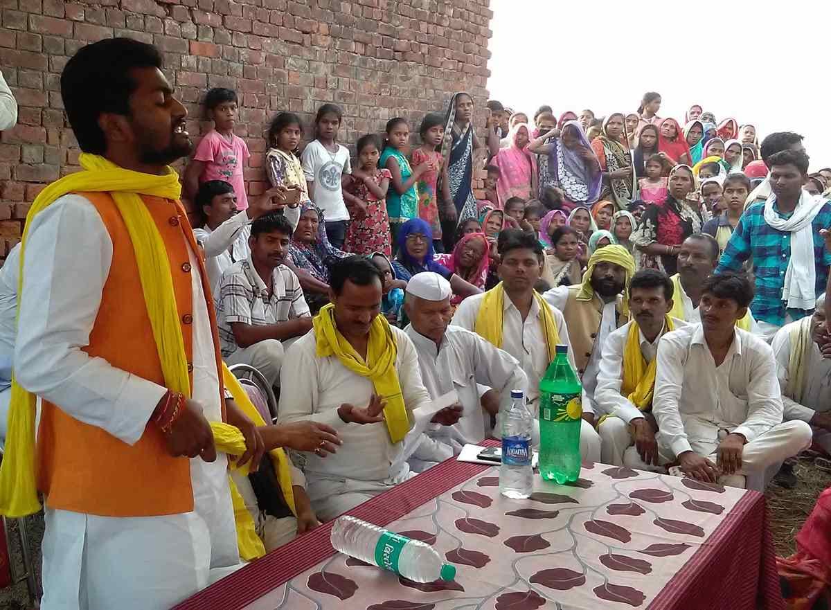 UP cabinet minister son gives objectionable comment for police station