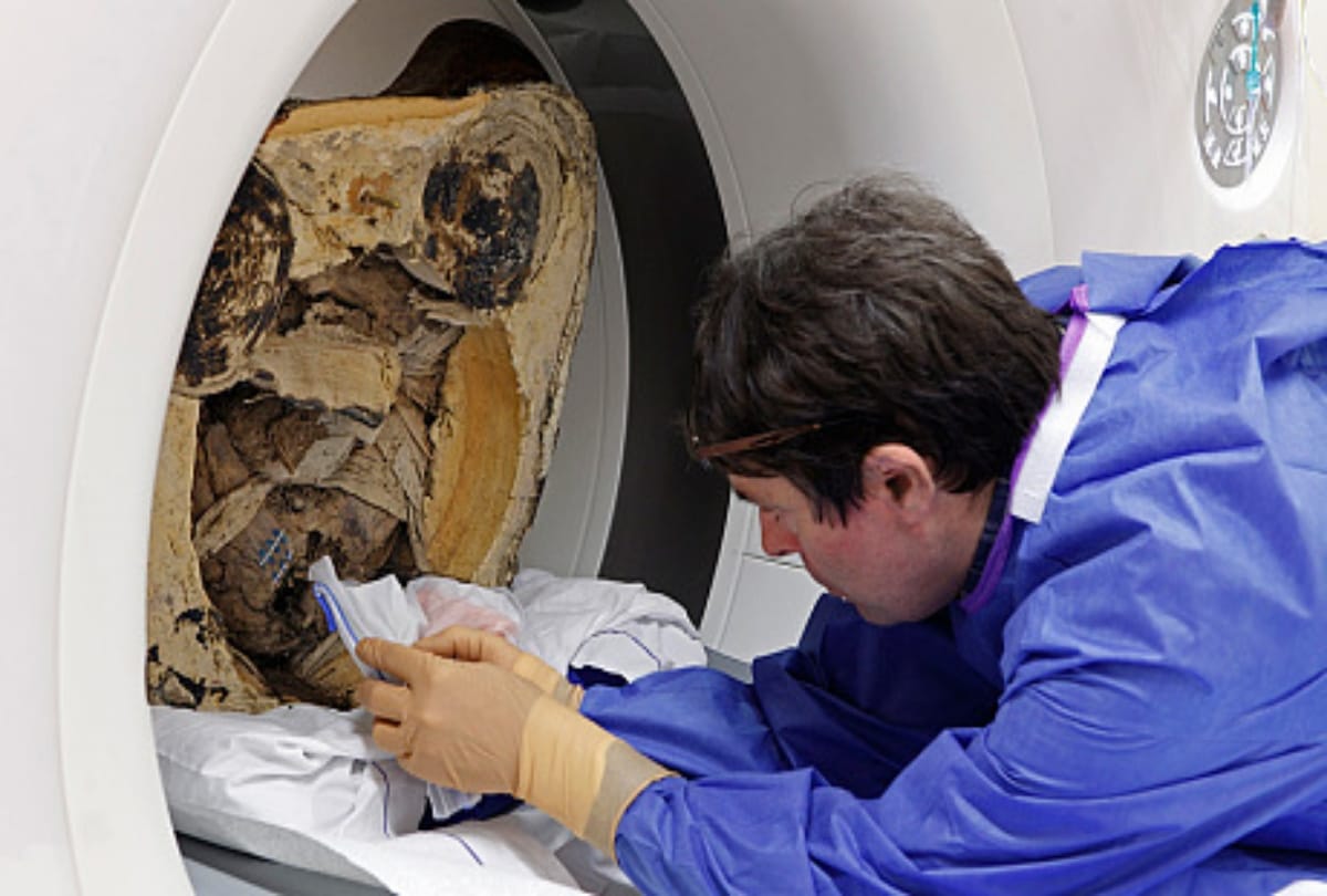 Mummified monk Found In 1000 year old gold buddha statue