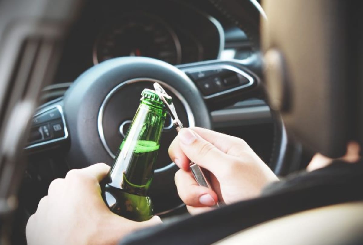 after drink driving lady killed and her friend is injured in road accident