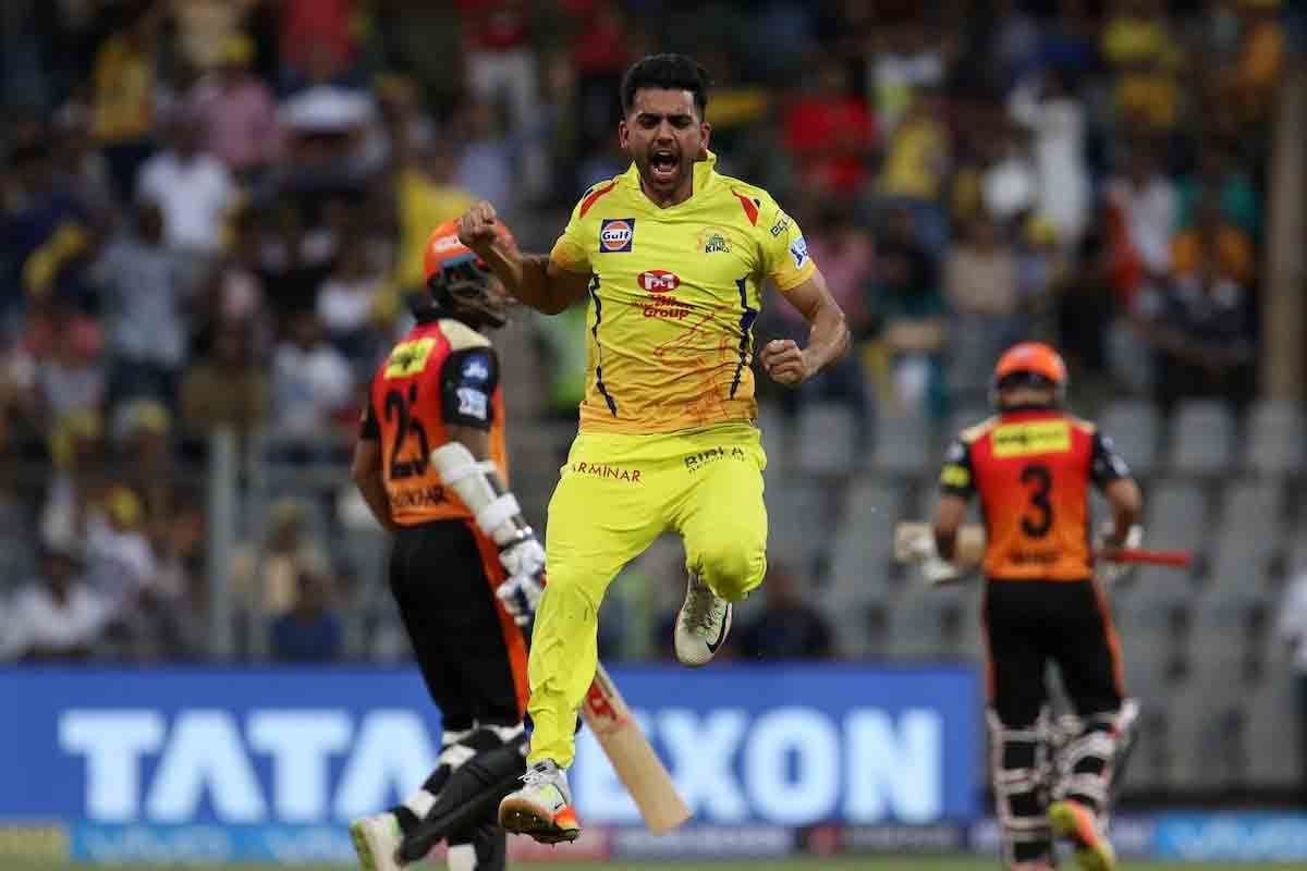player of csk deepak chahar maked unique record