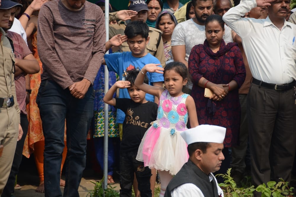 martyr deepak nainwal tribute photos 