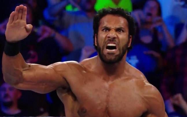 wwe fight, wrestler jinder mahal attacks with chair on seth rollins