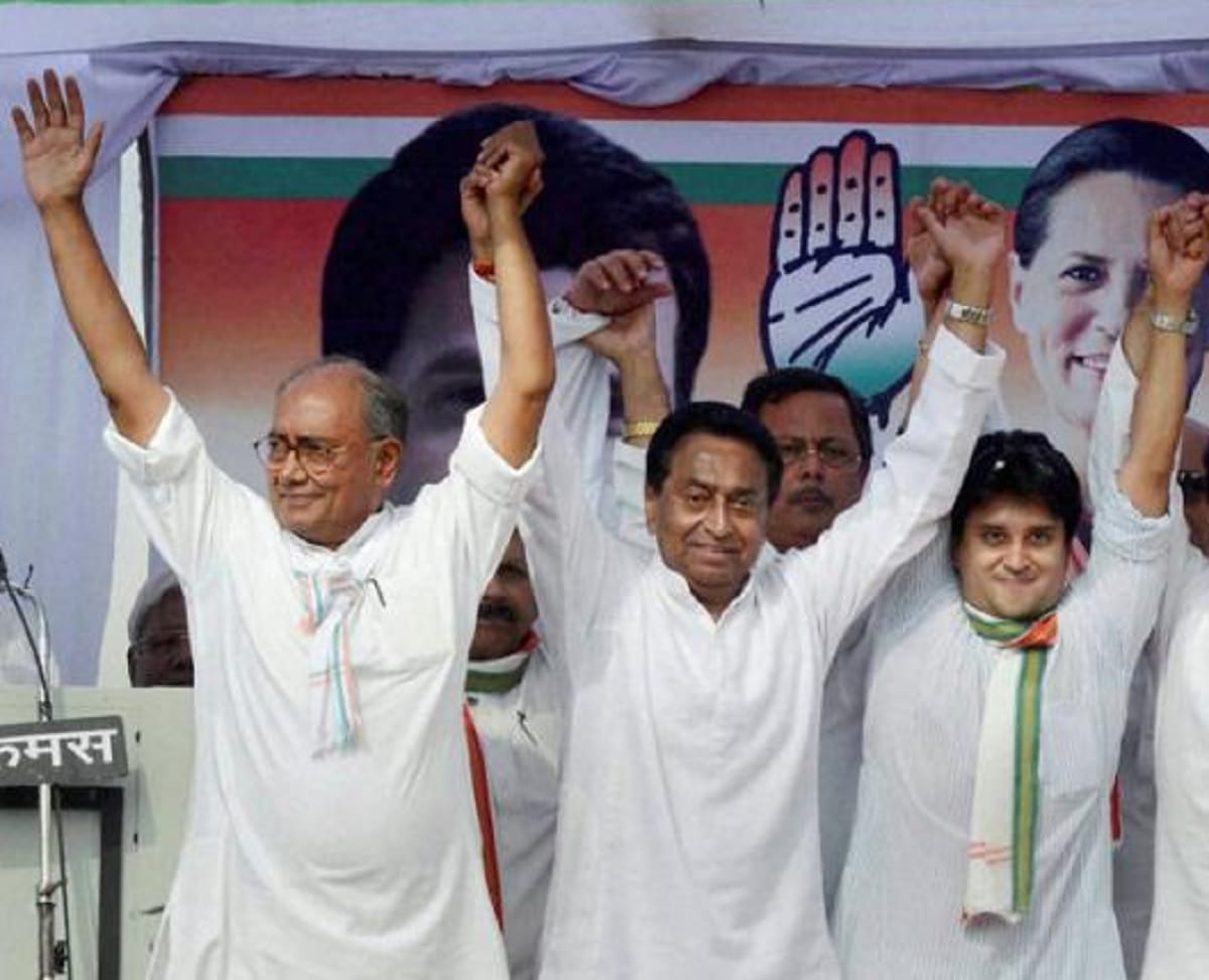 rahul gandhi Digvijay Singh and Jyotiraditya Scindia big responsibility for Madhya Pradesh