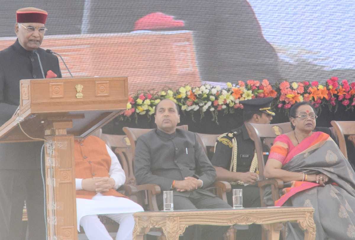 president ram nath kovind addressed civic reception function at peterhoff shimla
