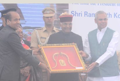 president ram nath kovind addressed civic reception function at peterhoff shimla