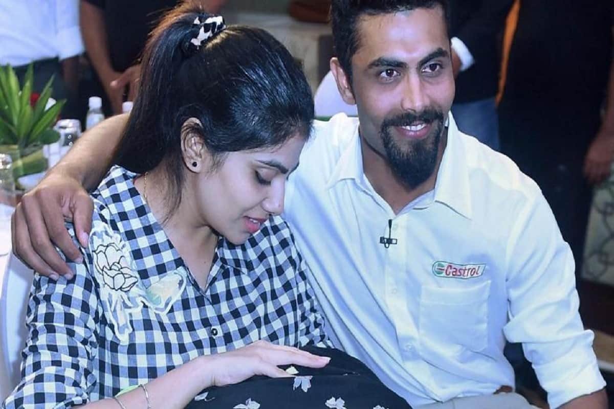 ravindra jadeja wife reeva car accident again in gujarat