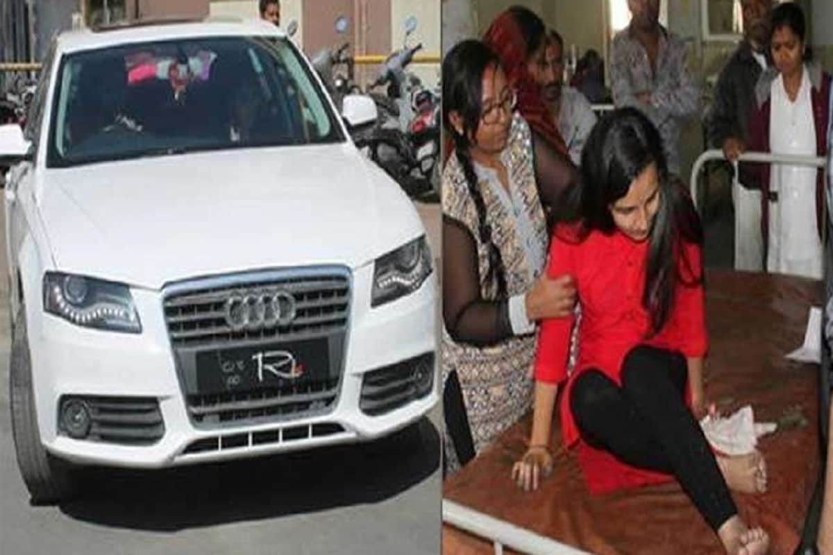 ravindra jadeja wife reeva car accident again in gujarat