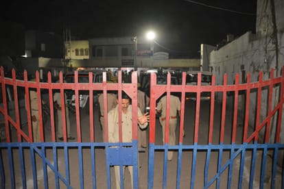 police took sp mla Hariom Yadav in custody