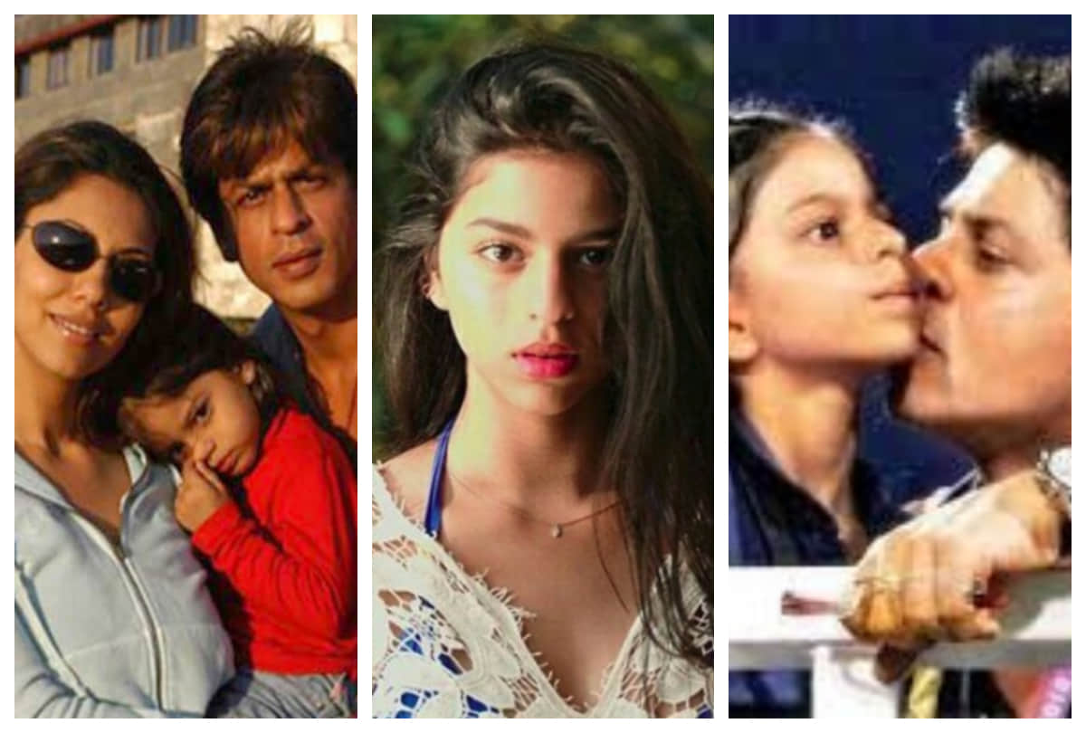 Rare unseen childhood pictures of shahrukh khan daughter Suhana khan on her 18th birthday
