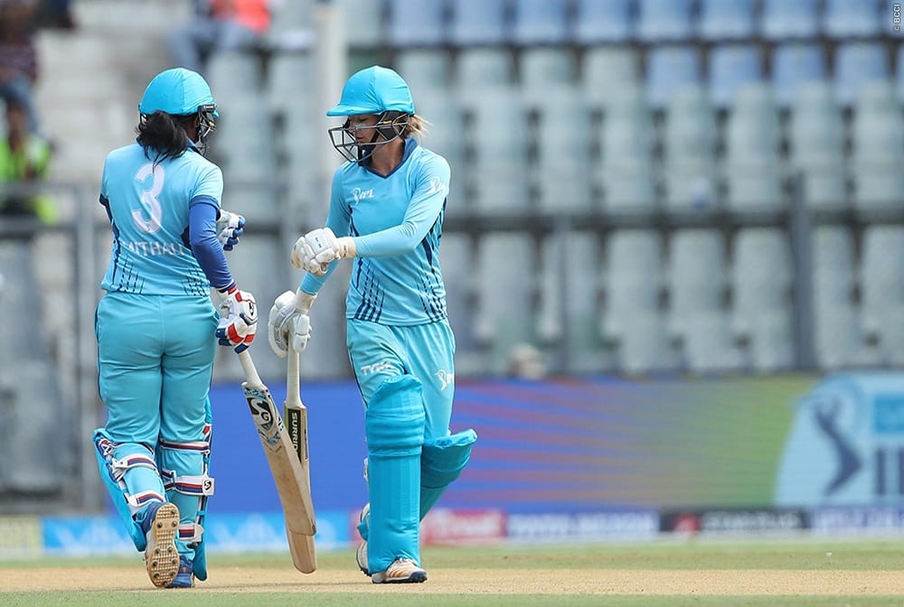 women ipl 2018 Trailblazers vs Supernovas live scorecard