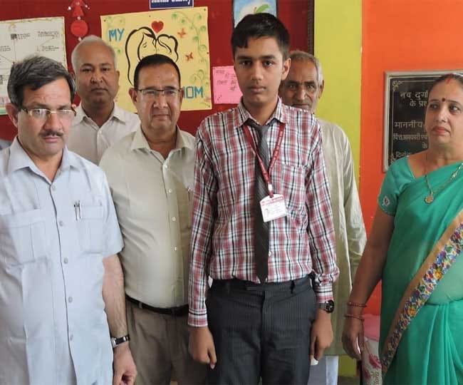 chandigarh, haryana board 10th topper kartik success tips