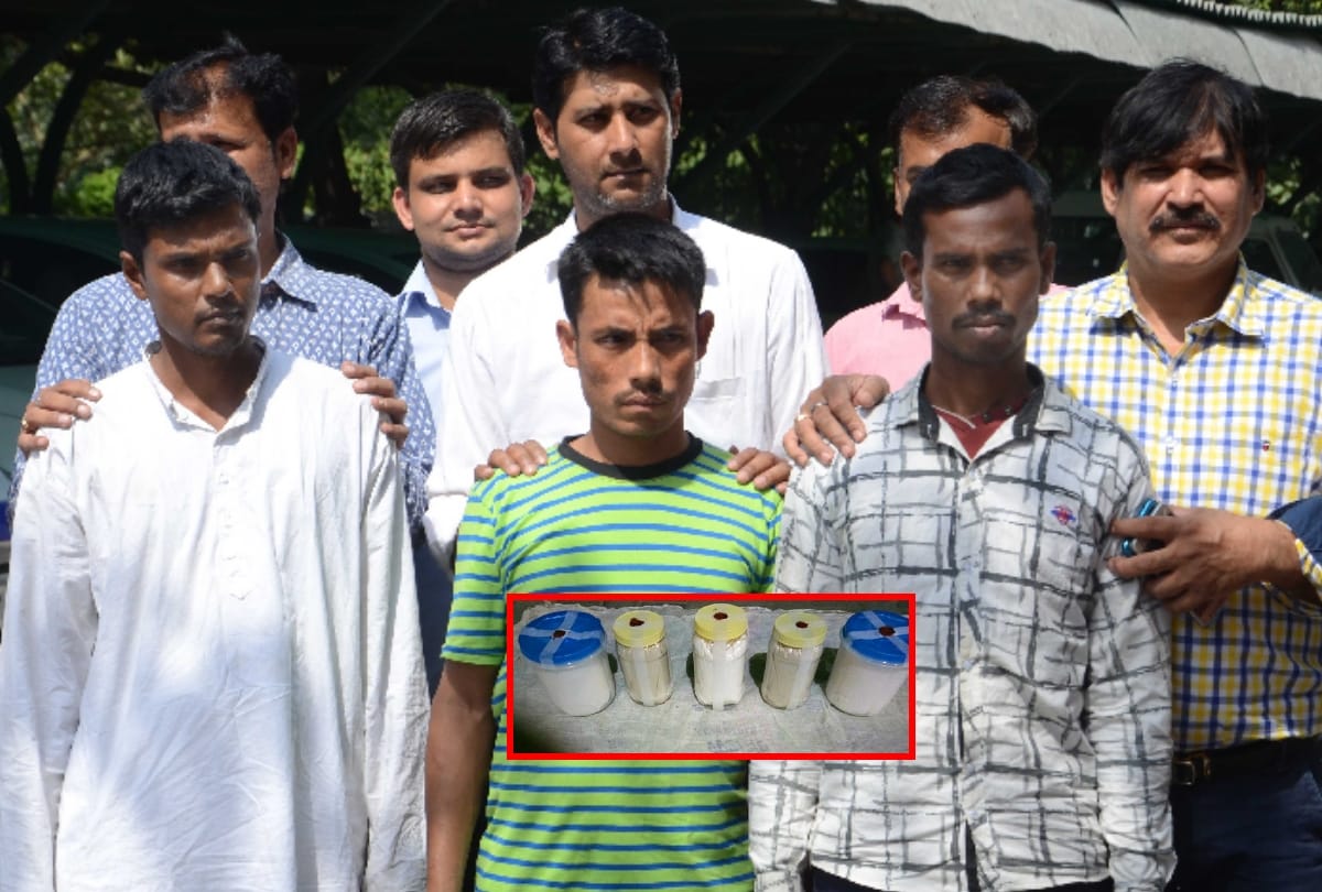 police arrested two men with 6 kg Hemp in delhi ncr