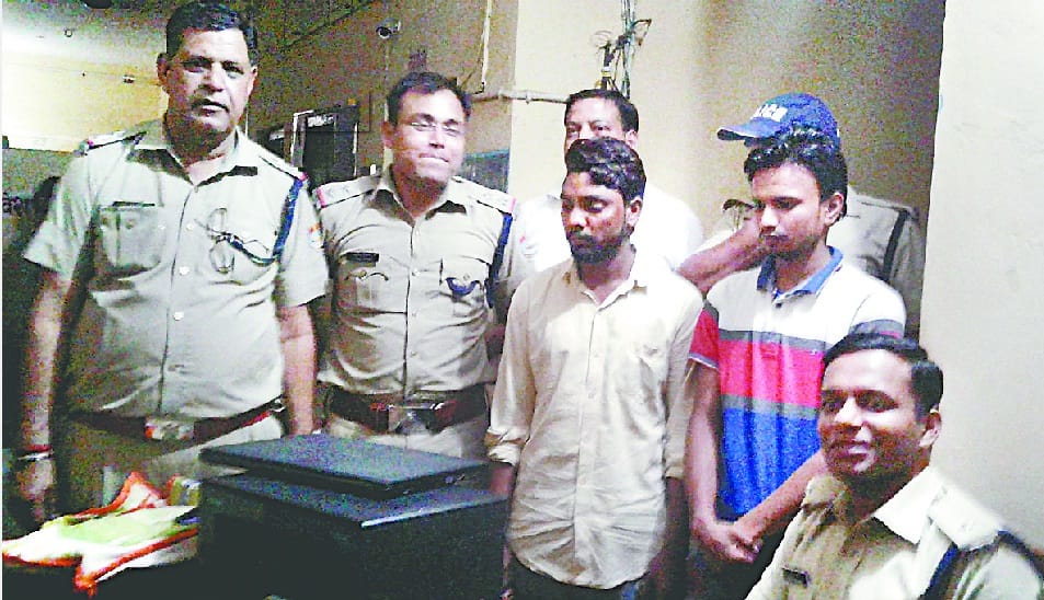  five vehicles Seized, two arrested