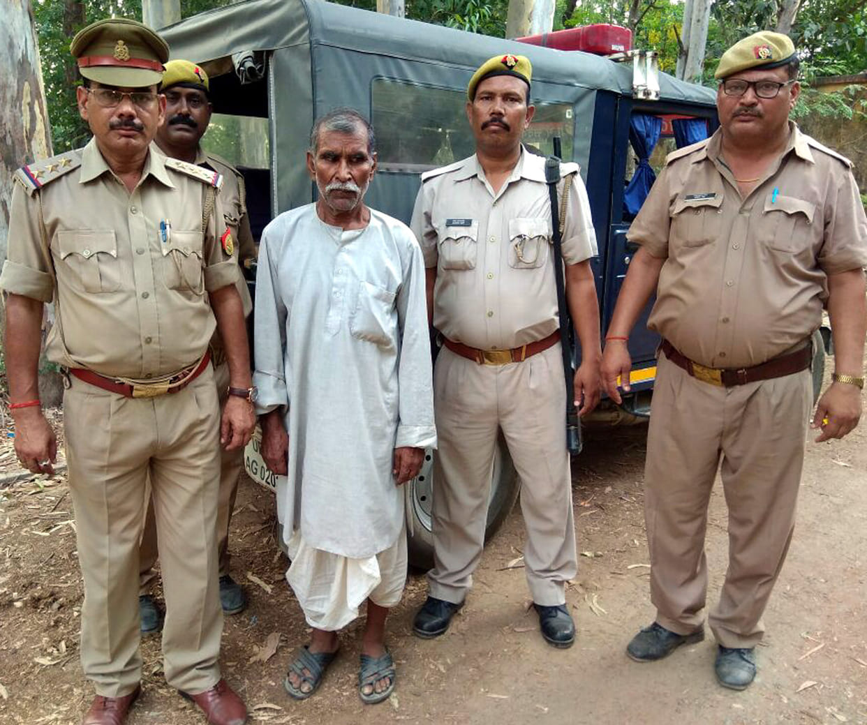 पुलिस ने फरार हत्यारोपी को भेजा जेल