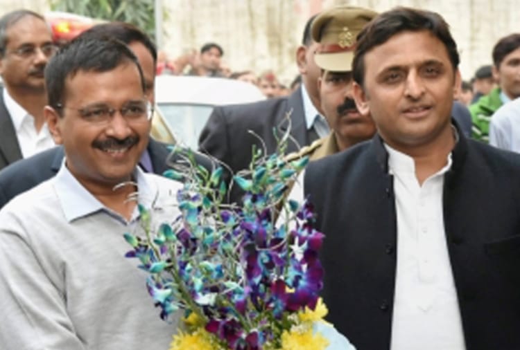 akhilesh yadav thanked to arvind kejriwal for supporting in kairana-nurpur bypoll