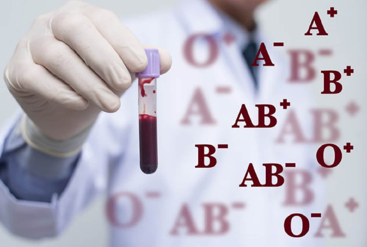 AB blood group have the lowest risk of infection to others