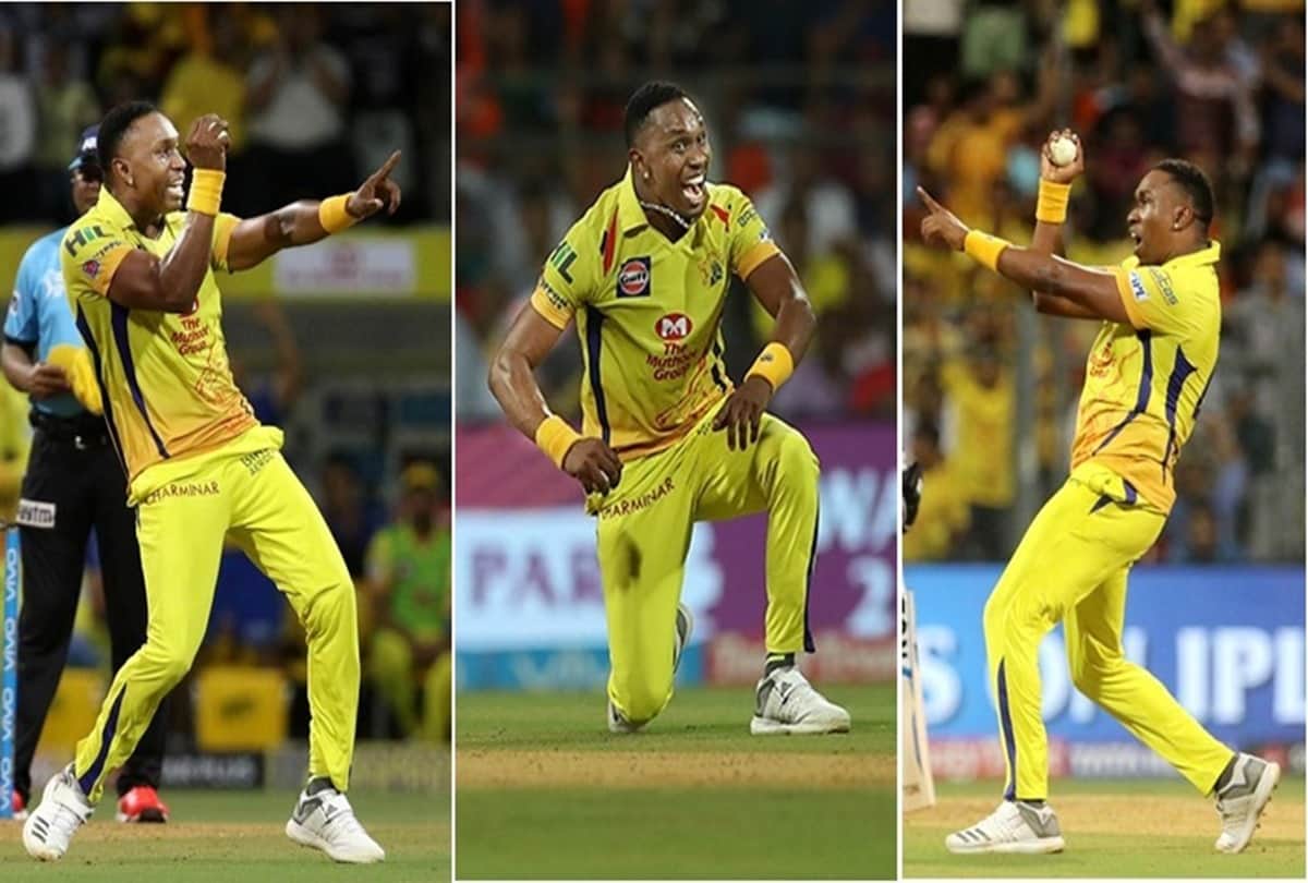 dwayne bravo excellent last over against rajasthan royals in IPL 2019