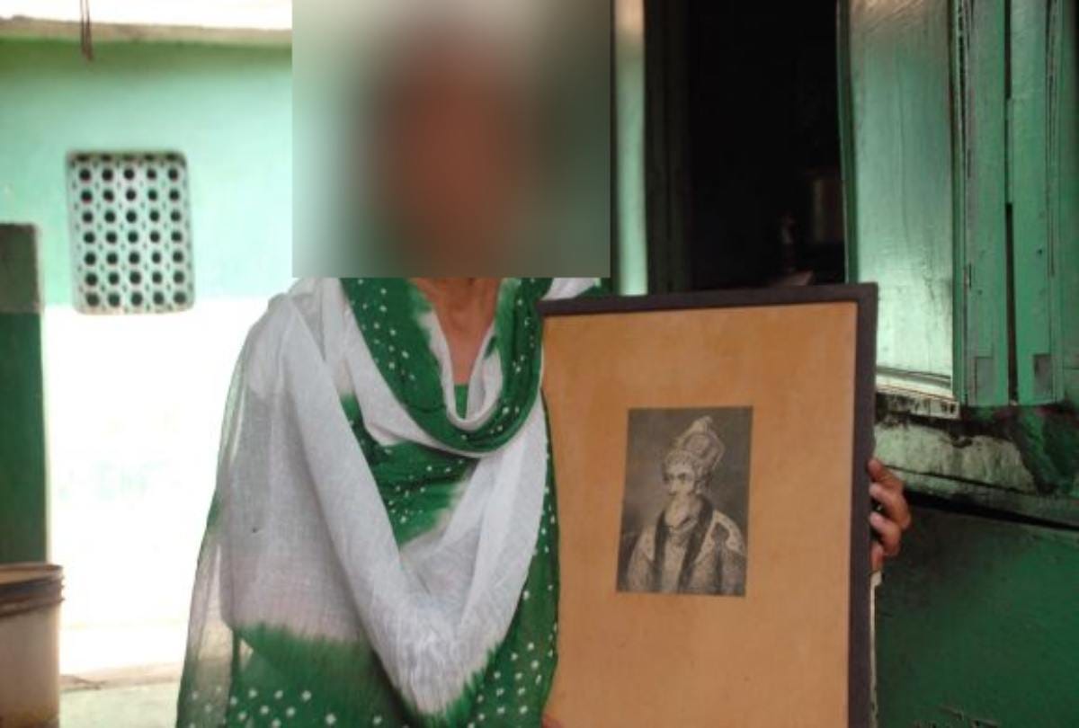 Great grand daughter in law of mughal emperor bahadur shah zafar lives in a slum at kolkata