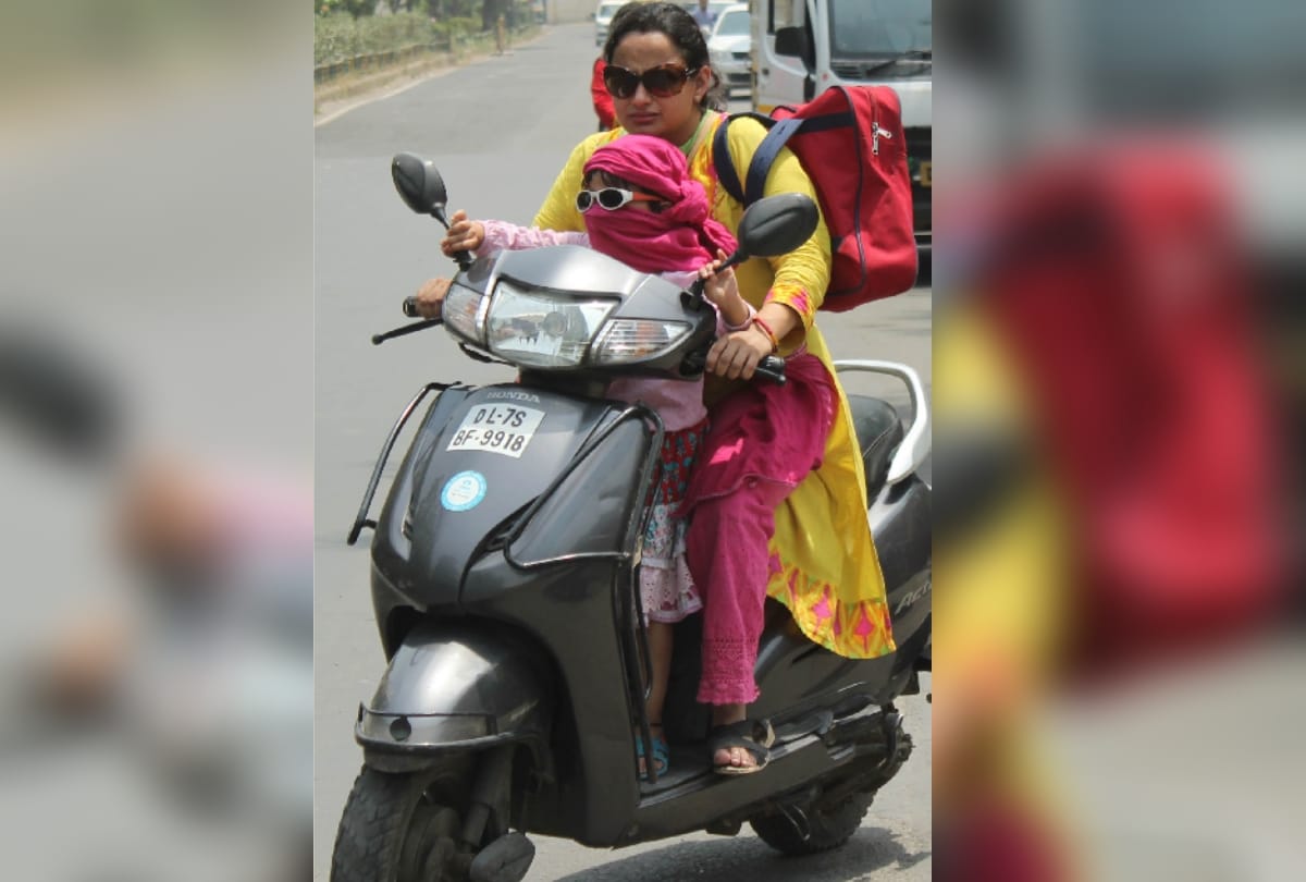 high Temperature weather reach in noida delhi ncr