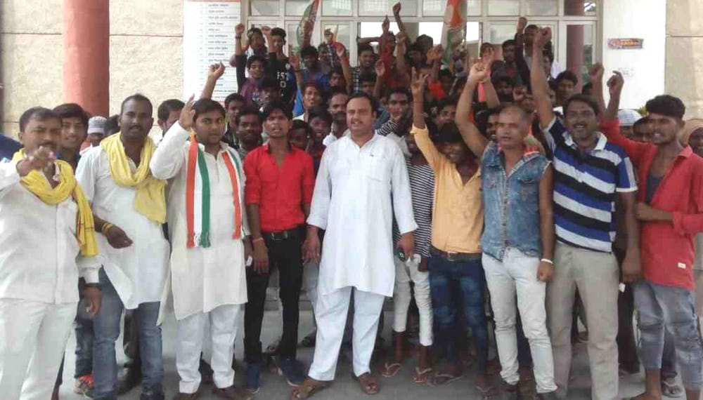 villagers protested00