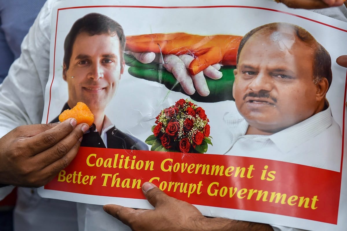 Karnataka maintains tradition of political record, swim opposite national wave