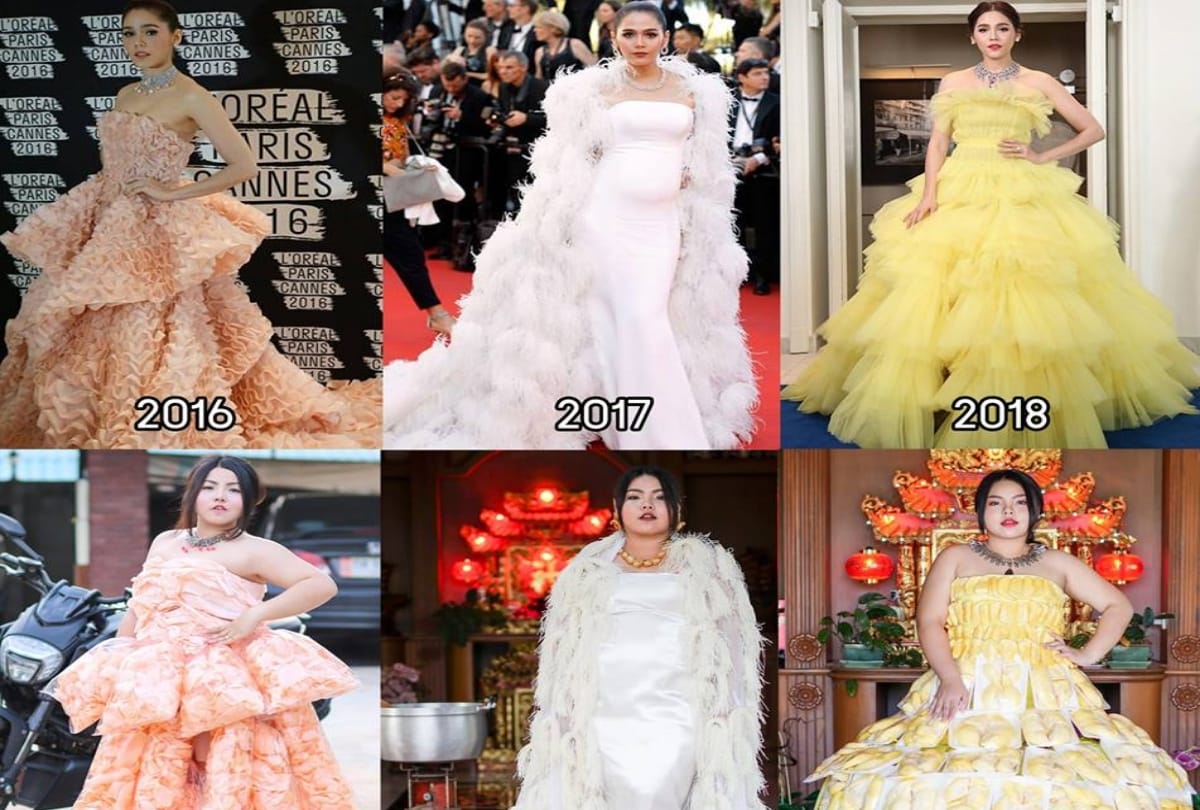 Benjaphorn Chetsadakan AKA Sine Benjaphorn Outfits Made Of Food Is Famous Cosplay